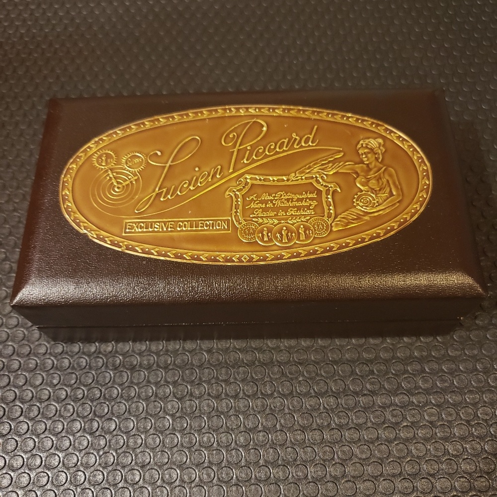 Vintage Lucien Piccard Watch Box